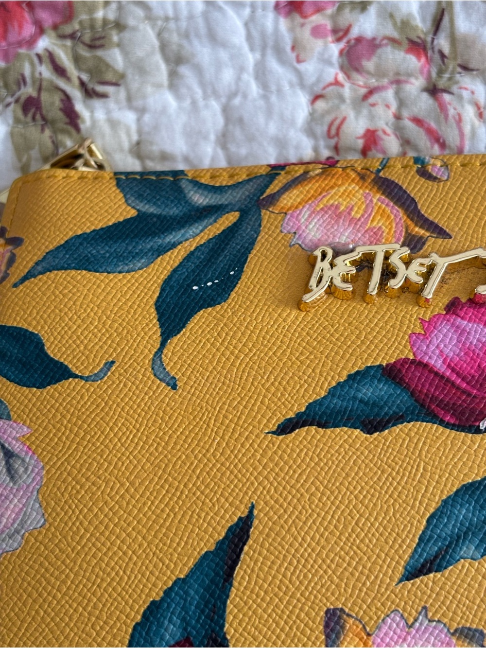 Betsey Johnson Floral Crossbody Bag - Picture 5 of 8